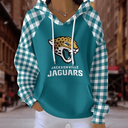 [SPECIAL OFFER] NEW CUSTOMIZED NFL30 JSJ JACKSONVILLE JAGUARS RIBBED HOODIE & SWEATSHIRT