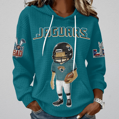 [SPECIAL OFFER] NEW CUSTOMIZED NFL30 JSJ JACKSONVILLE JAGUARS UNISEX HOODED SWEATSHIRT