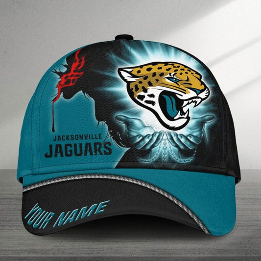 LIMITED EDITION - NEW CUSTOMIZED NFL30 JSJ JACKSONVILLE JAGUARS CLASSIC CAP