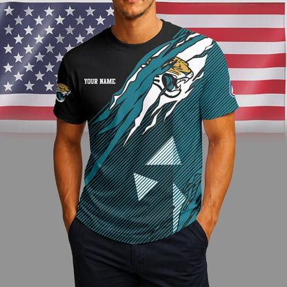 LIMITED EDITION - NEW CUSTOMIZED NFL30 JSJ JACKSONVILLE JAGUARS T-SHIRT, POLO SHIRT, ZIP POLO SHIRT, SWEATSHIRT, HOODIE & ZIP HOODIE