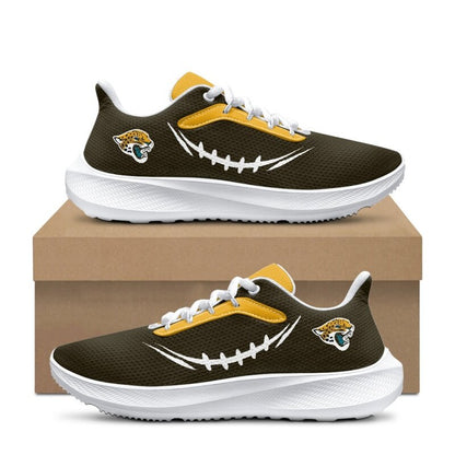 [SPECIAL OFFER] NEW CUSTOMIZED NFL30 JSJ JACKSONVILLE JAGUARS ROAD RUNNING SHOES