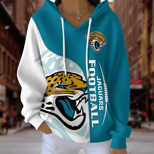 [SPECIAL OFFER] NEW CUSTOMIZED NFL30 JSJ JACKSONVILLE JAGUARS RIBBED HOODIE & SWEATSHIRT