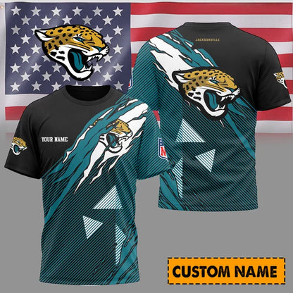 LIMITED EDITION - NEW CUSTOMIZED NFL30 JS JAGUARS UNISEX T-SHIRT & POLO