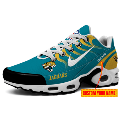 [SPECIAL OFFER] NEW CUSTOMIZED NFL30 JSJ JACKSONVILLE JAGUARS AIR MAX PLUS SNEAKERS