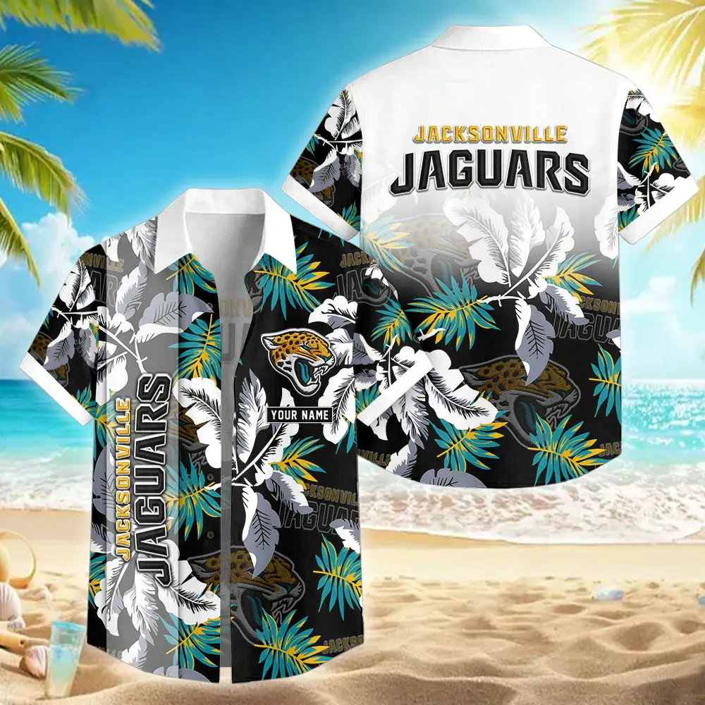 [SPECIAL OFFER] NEW CUSTOMIZED NFL30 JSJ JACKSONVILLE JAGUARS UNISEX HAWAIIAN SHIRT