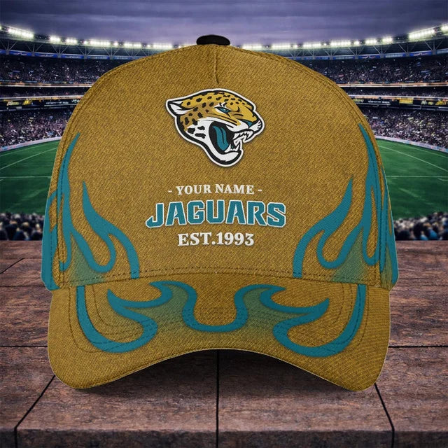 EXCLUSIVE EDITION - NEW CUSTOMIZED NFL30 JSJ JACKSONVILLE JAGUARS CLASSIC CAP