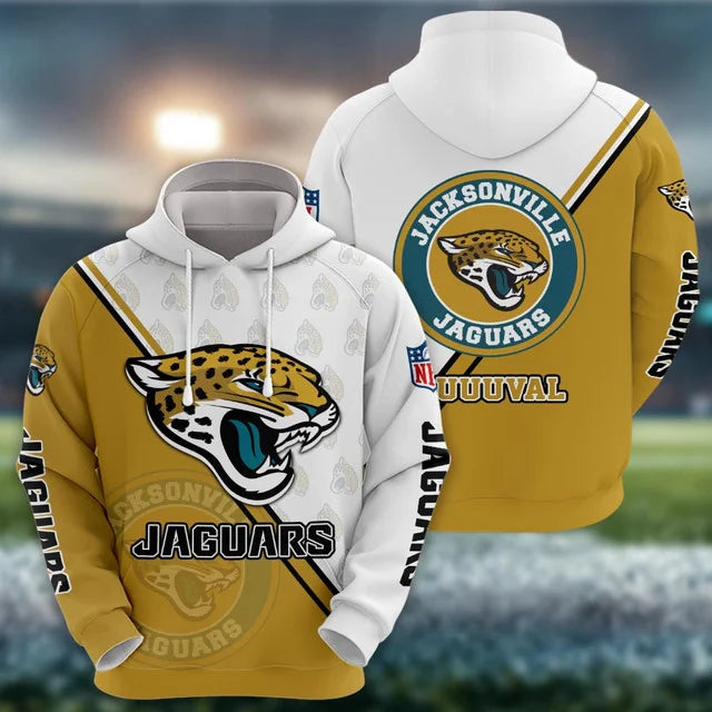 ELITE EDITION - NEW CUSTOMIZED NFL30 JSJ JACKSONVILLE JAGUARS HOODIE, ZIP HOODIE, T-SHIRT, POLO SHIRT, ZIP POLO SHIRT & SWEATSHIRT