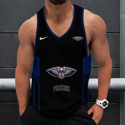 [HOT DEAL] NEW CUSTOMIZED NBA30 NOP NEW ORLEANS PELICANS UNISEX TANK TOP
