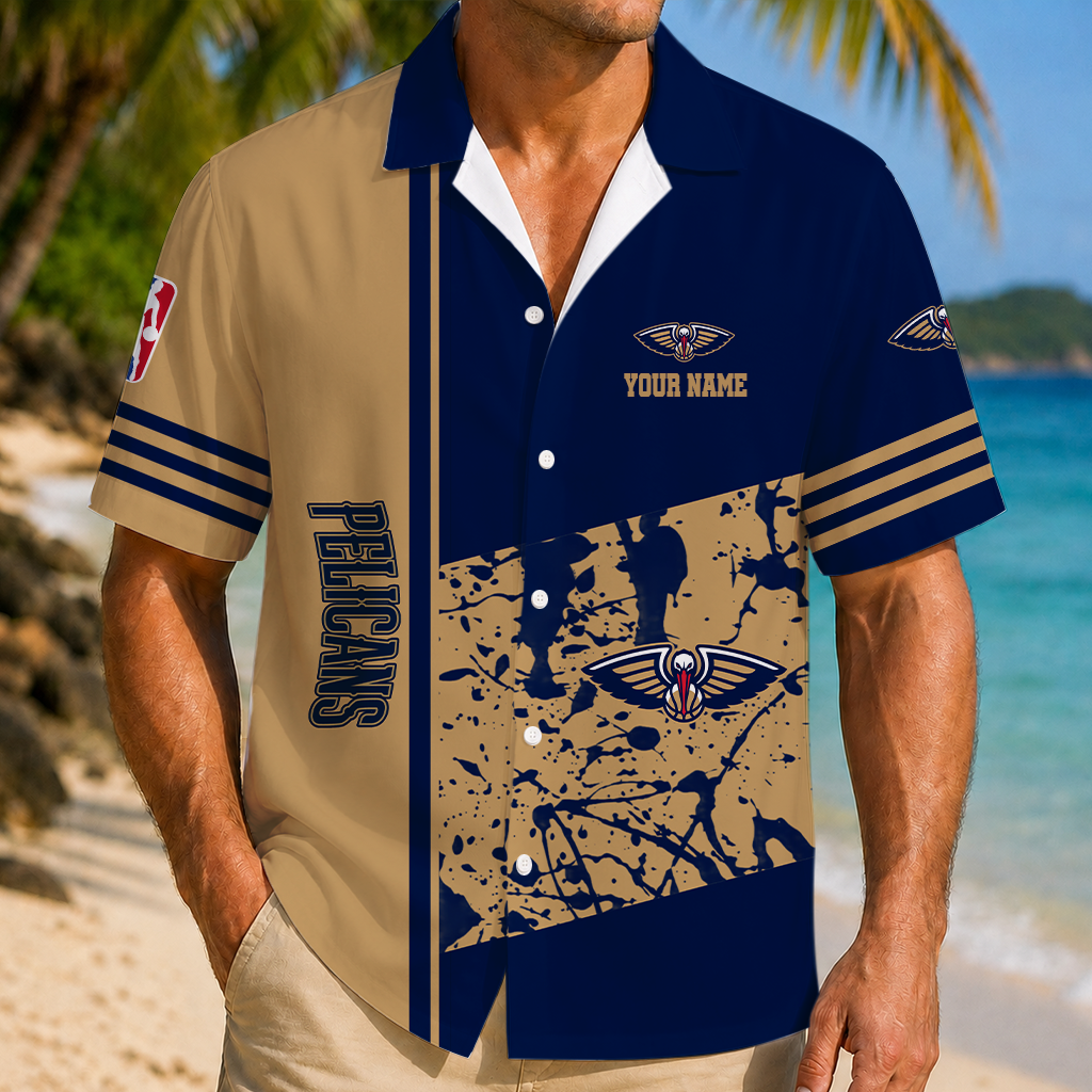 LIMITED EDITION - NEW CUSTOMIZED NBA30 NOP NEW ORLEANS PELICANS UNISEX HAWAIIAN SHIRT