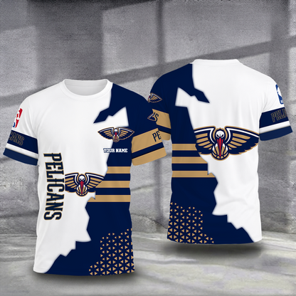 LIMITED EDITION - NEW CUSTOMIZED NBA30 NOP NEW ORLEANS PELICANS T-SHIRT, POLO SHIRT, ZIP POLO SHIRT, SWEATSHIRT, HOODIE & ZIP HOODIE