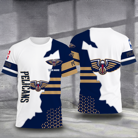 LIMITED EDITION - NEW CUSTOMIZED NBA30 NOP NEW ORLEANS PELICANS T-SHIRT, POLO SHIRT, ZIP POLO SHIRT, SWEATSHIRT, HOODIE & ZIP HOODIE
