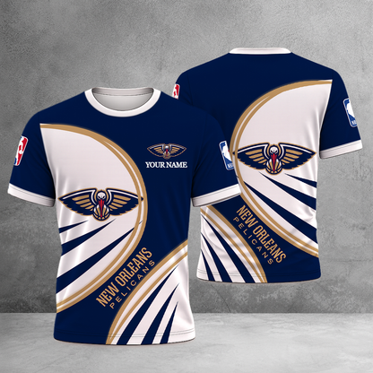 LIMITED EDITION - NEW CUSTOMIZED NBA30 NOP NEW ORLEANS PELICANS T-SHIRT, POLO SHIRT, ZIP POLO SHIRT, SWEATSHIRT, HOODIE & ZIP HOODIE