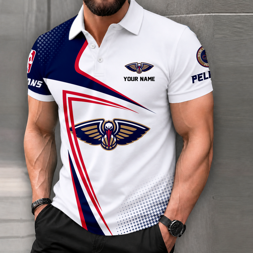 LIMITED EDITION - NEW CUSTOMIZED NBA30 NOP NEW ORLEANS PELICANS T-SHIRT, POLO SHIRT, ZIP POLO SHIRT, SWEATSHIRT, HOODIE & ZIP HOODIE