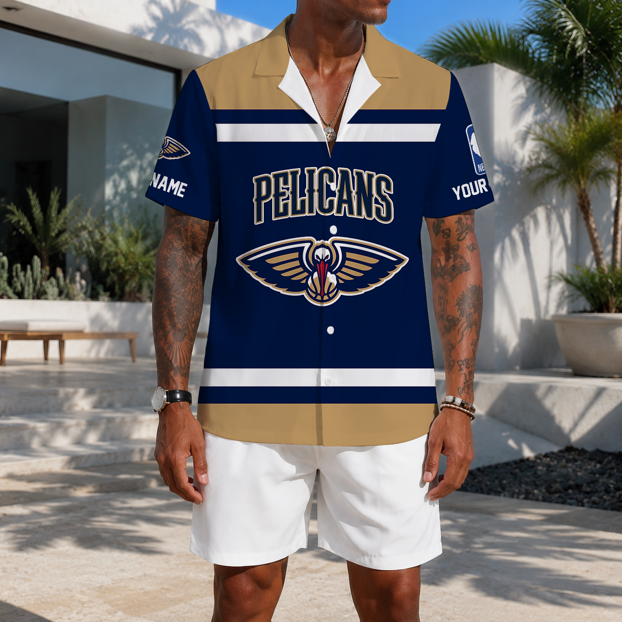 EXCLUSIVE EDITION - NEW CUSTOMIZED NBA30 NOP NEW ORLEANS PELICANS UNISEX HAWAIIAN SHIRT