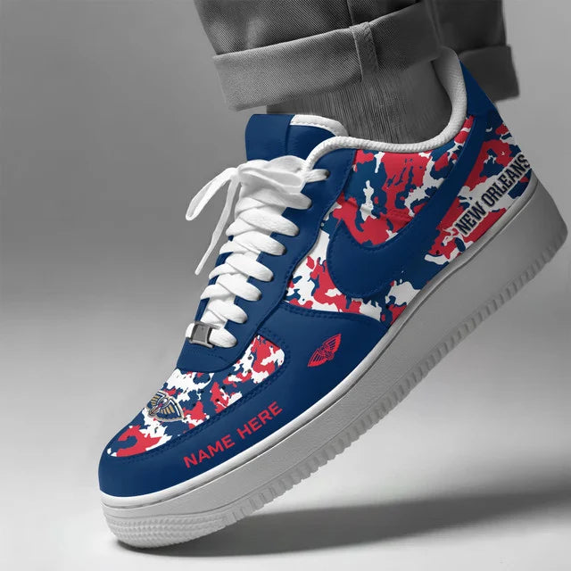 [HOT DEAL] NEW CUSTOMIZED NBA30 NOP NEW ORLEANS PELICANS AF1 SHOES