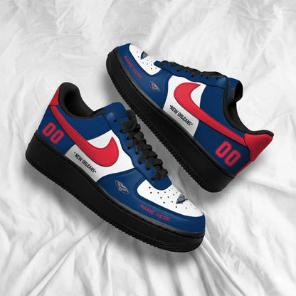 [HOT DEAL] NEW CUSTOMIZED NBA30 NOP NEW ORLEANS PELICANS AF1 SHOES