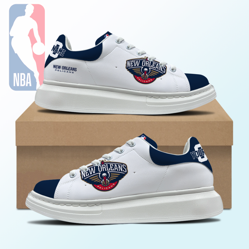 [HOT DEAL] NEW CUSTOMIZED NBA30 NOP NEW ORLEANS PELICANS MCQUEEN SHOES