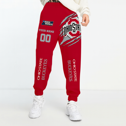 LIMITED EDITION - NEW CUSTOMIZED NCAA FBS30 OSB OHIO STATE BUCKEYES UNISEX LONG PANTS