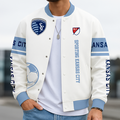 TOP SELLING - NEW CUSTOMIZED MLS29 SLC ST.L CITY SATIN VARSITY & BASEBALL JACKET
