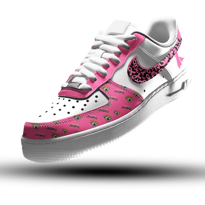 VIRAL EDITION - NEW CUSTOMIZED NFL30 JSJ JACKSONVILLE JAGUARS AF1 SNEAKERS