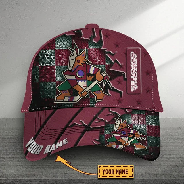 VIRAL EDITON - NEW CUSTOMIZED NHL30 AZC ARIZONA COYOTES CLASSIC CAP