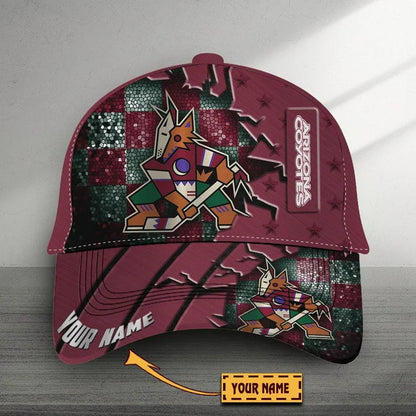 VIRAL EDITON - NEW CUSTOMIZED NHL30 AZC ARIZONA COYOTES CLASSIC CAP