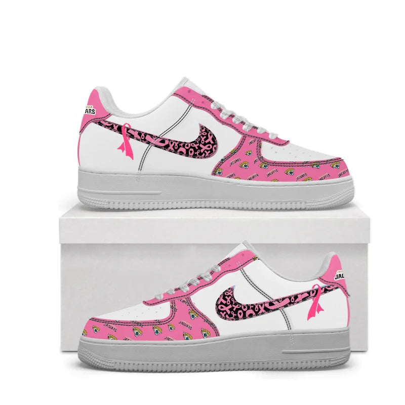 VIRAL EDITION - NEW CUSTOMIZED NFL30 JSJ JACKSONVILLE JAGUARS AF1 SNEAKERS