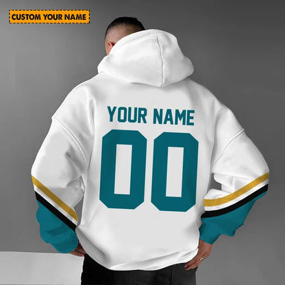 ELITE EDITION - NEW CUSTOMIZED NFL30 JSJ JACKSONVILLE JAGUARS HOODIE, ZIP HOODIE, POLO SHIRT, ZIP POLO SHIRT, T-SHIRT & SWEATSHIRT
