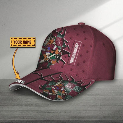 VIRAL EDITON - NEW CUSTOMIZED NHL30 AZC ARIZONA COYOTES CLASSIC CAP