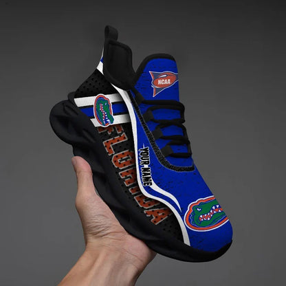 EXCLUSIVE EDITION - NEW CUSTOMIZED NCAA FBS30 FLG FLORIDA GATORS CLUNKY SNEAKERS