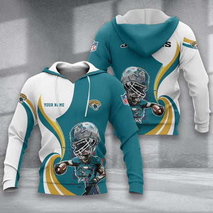 LIMITED EDITION - NEW CUSTOMIZED NFL30 JSJ JACKSONVILLE JAGUARS T-SHIRT, POLO SHIRT, ZIP POLO SHIRT, SWEATSHIRT, HOODIE & ZIP HOODIE