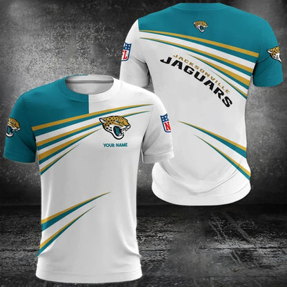 VIRAL EDITION - NEW CUSTOMIZED NFL30 JSJ JACKSONVILLE JAGUARS POLO, T-SHIRT & SHORT PANTS SET