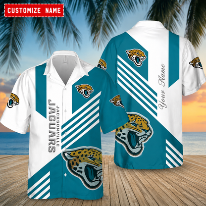 [SPECIAL OFFER] NEW CUSTOMIZED NFL30 JSJ JACKSONVILLE JAGUARS UNISEX HAWAIIAN SHIRT