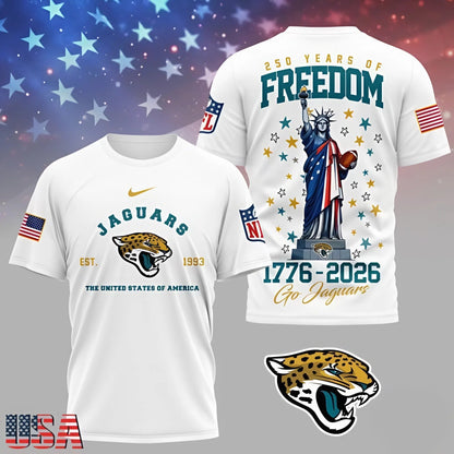 [SPECIAL OFFER] NEW CUSTOMIZED NFL30 JSJ JACKSONVILLE JAGUARS T-SHIRT, HOODIE, ZIP HOODIE