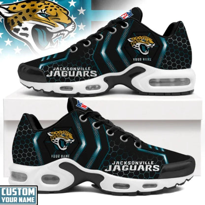 [SPECIAL OFFER] NEW CUSTOMIZED NFL30 JSJ JACKSONVILLE JAGUARS AIR MAX PLUS SNEAKERS