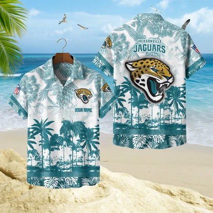 LIMITED EDITION - NEW CUSTOMIZED NFL30 JSJ JACKSONVILLE JAGUARS UNISEX HAWAIIAN SHIRT
