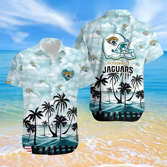 LIMITED EDITION - NEW CUSTOMIZED NFL30 JSJ JACKSONVILLE JAGUARS UNISEX HAWAIIAN SHIRT