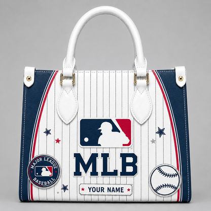 [FLASH SALE] NEW CUSTOMIZED MLB31 MAJOR LEAGUE BASEBALL LEATHER HANDBAG