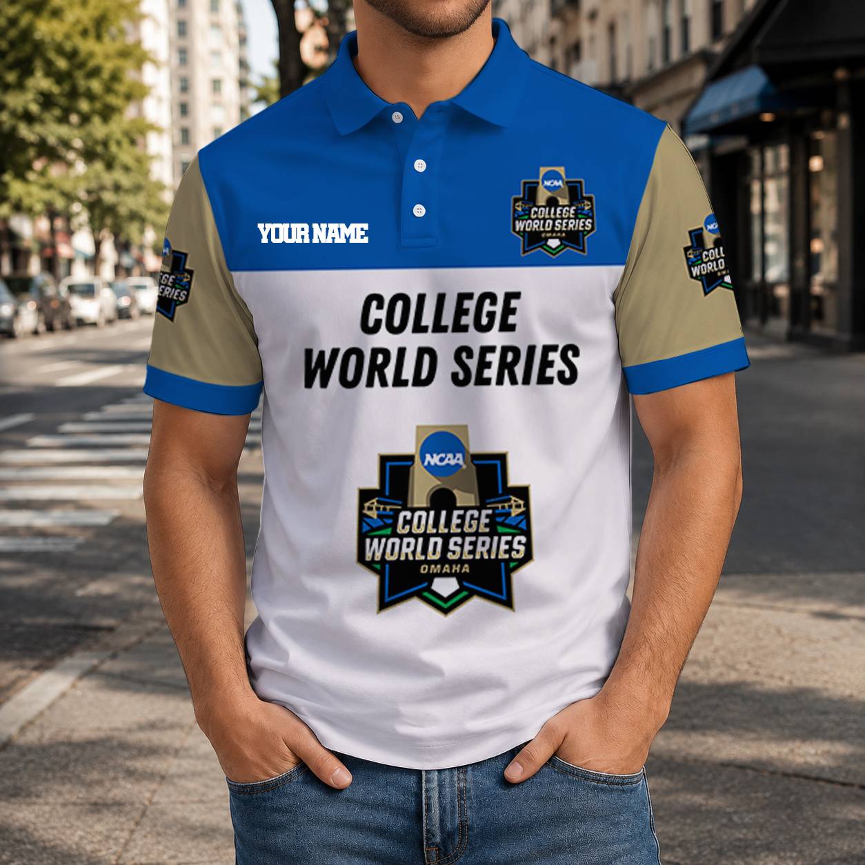 LIMITED EDITION - NEW CUSTOMIZED NCAA CWS31 CWS COLLEGE WORLD SERIES T-SHIRT, POLO SHIRT, ZIP POLO SHIRT, SWEATSHIRT, HOODIE & ZIP HOODIE