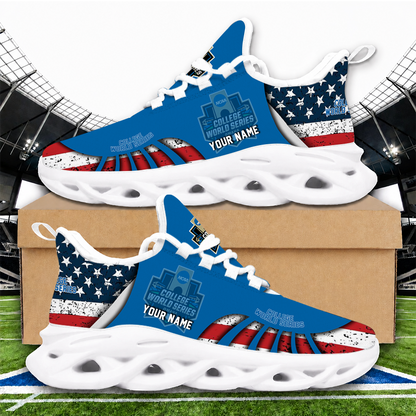 [FAN FAVORITE] NEW CUSTOMIZED NCAA CWS31 COLLEGE WORLD SERIES UNISEX CLUNKY SNEAKERS