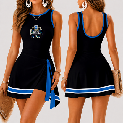 [FAN FAVORITE] NEW CUSTOMIZED NCAA CWS31 COLLEGE WORLD SERIES WOMEN'S SUMMER SKORT DRESS