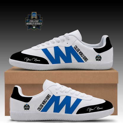 [FAN FAVORITE] NEW CUSTOMIZED NCAA CWS31 COLLEGE WORLD SERIES CLASSIC SNEAKERS