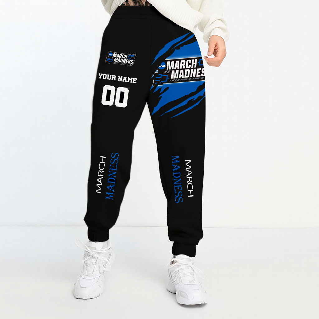 LIMITED EDITION - NEW CUSTOMIZED NCAA FBS31 MAM MARCH MADNESS UNISEX LONG PANTS
