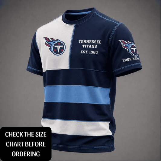 EXCLUSIVE EDITION - NEW CUSTOMIZED NFL31 TST TENNESSEE TITANS T-SHIRT, POLO SHIRT, ZIP POLO SHIRT, HOODIE, ZIP HOODIE & SWEATSHIRT