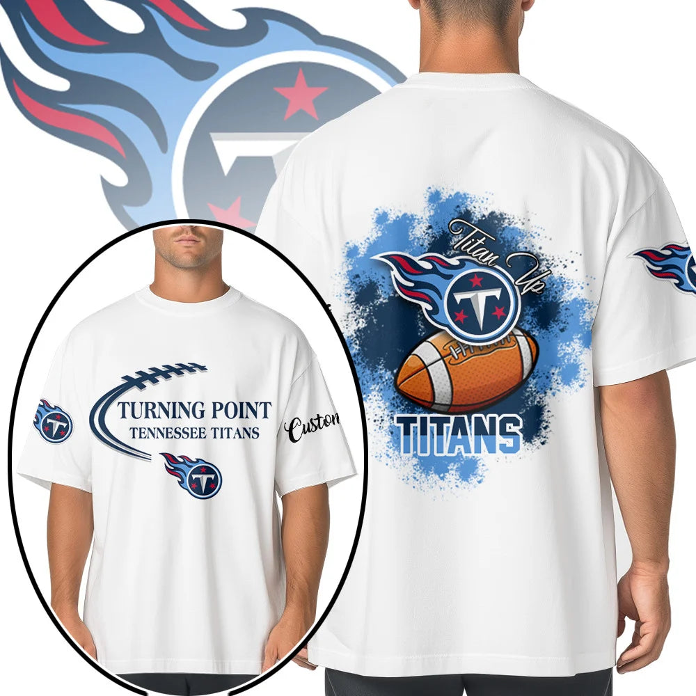 VIRAL EDITION - NEW CUSTOMIZED NFL31 TST TENNESSEE TITANS POLO SHIRT, ZIP POLO SHIRT & T-SHIRTS