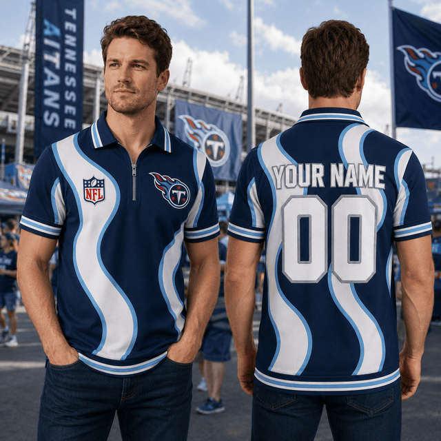 EXCLUSIVE EDITION - NEW CUSTOMIZED NFL31 TST TENNESSEE TITANS POLO SHIRT, ZIP POLO SHIRT, T-SHIRT, HOODIE, ZIP HOODIE & SWEATSHIRT