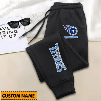 SPECIAL EDITION - NEW CUSTOMIZED NFL31 TST TENNESSEE TITANS SWEATPANTS