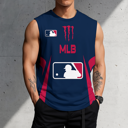 LIMITED EDITION - NEW CUSTOMIZED MLB31 MAJOR LEAGUE BASEBALL MEN'S GYM SHIRT