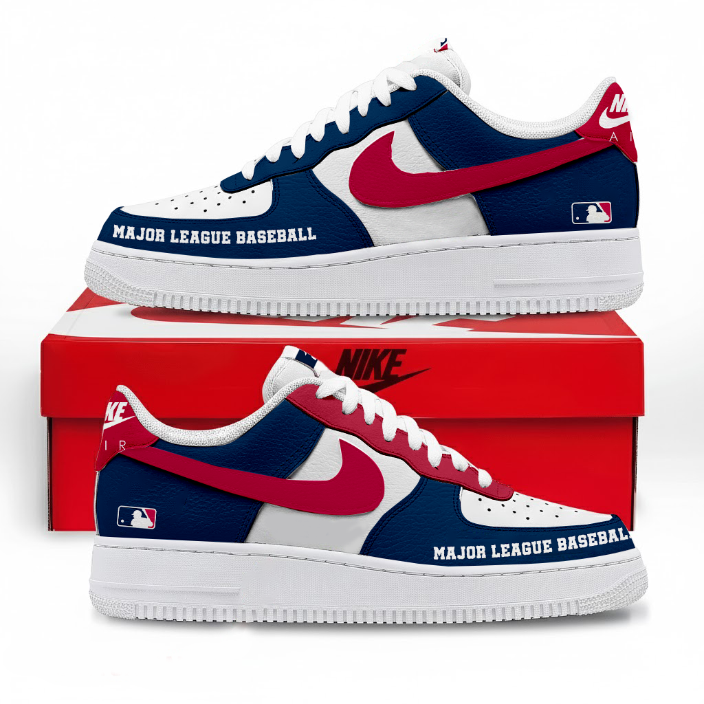 LIMITED EDITION - NEW CUSTOMIZED MLB31 MAJOR LEAGUE BASEBALL AF1 SNEAKERS