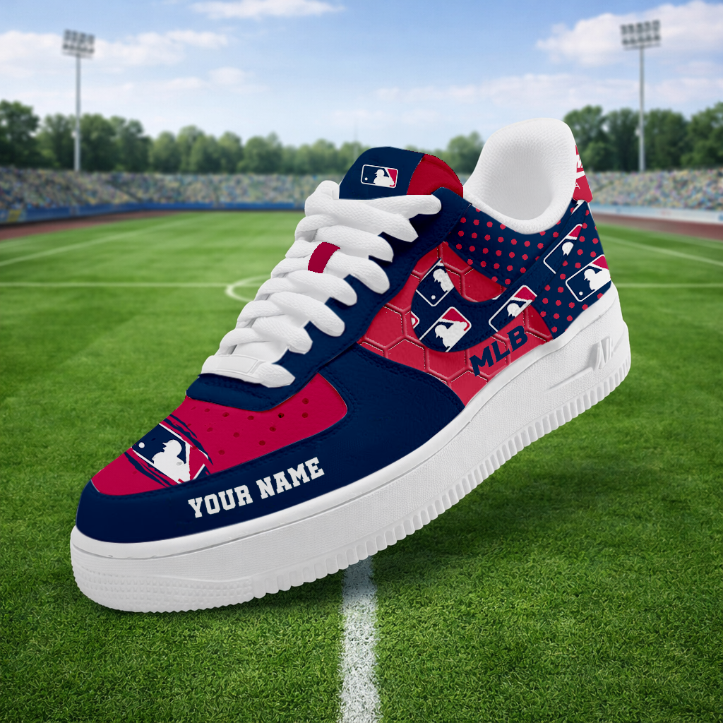 LIMITED EDITION - NEW CUSTOMIZED MLB31 MAJOR LEAGUE BASEBALL AF1 SNEAKERS